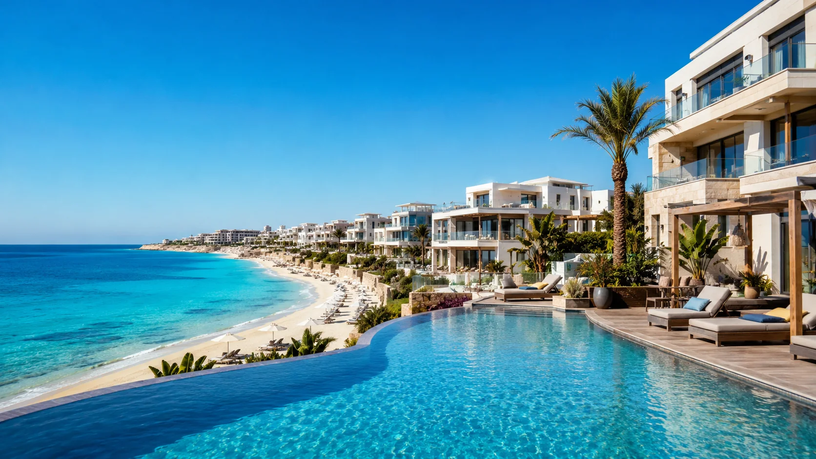 فنادق وفلل وشقق في الساحل الشمالي — Hotels and Villas North Coast Egypt